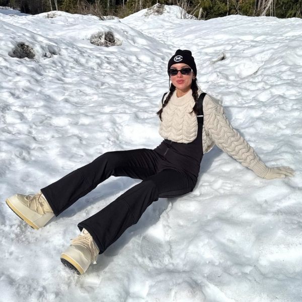 Blue Bird Flare Ski Suit